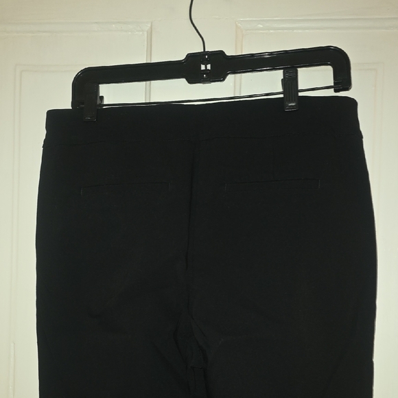 Chico's Elegant Black Straight Leg Pants - Picture 4 of 7